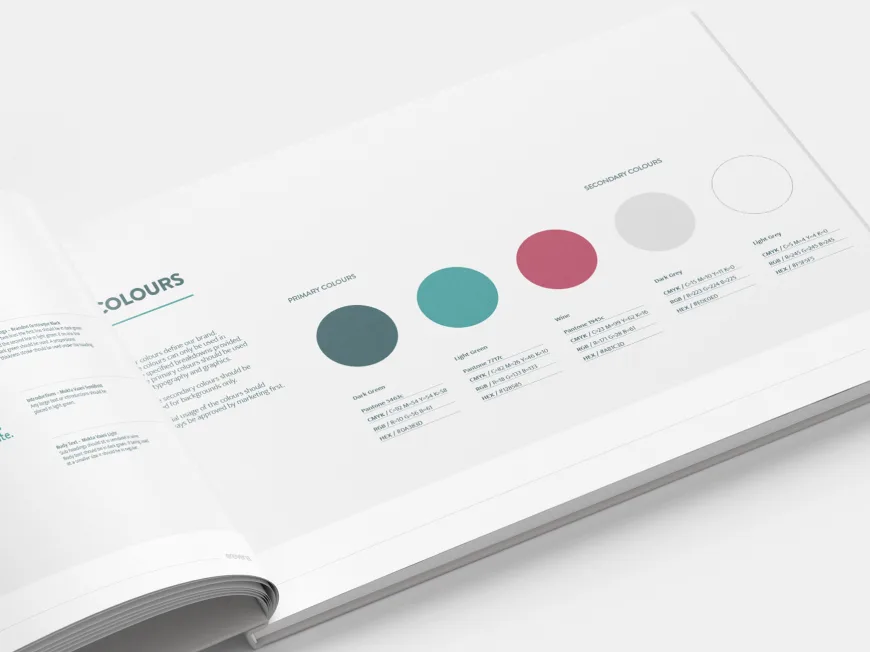 Erevena colour swatches