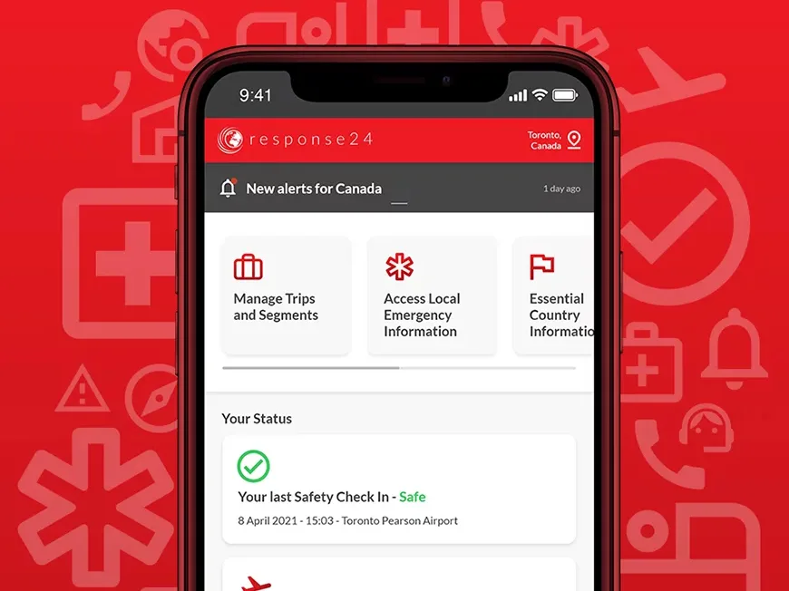 Response24 mobile alerts