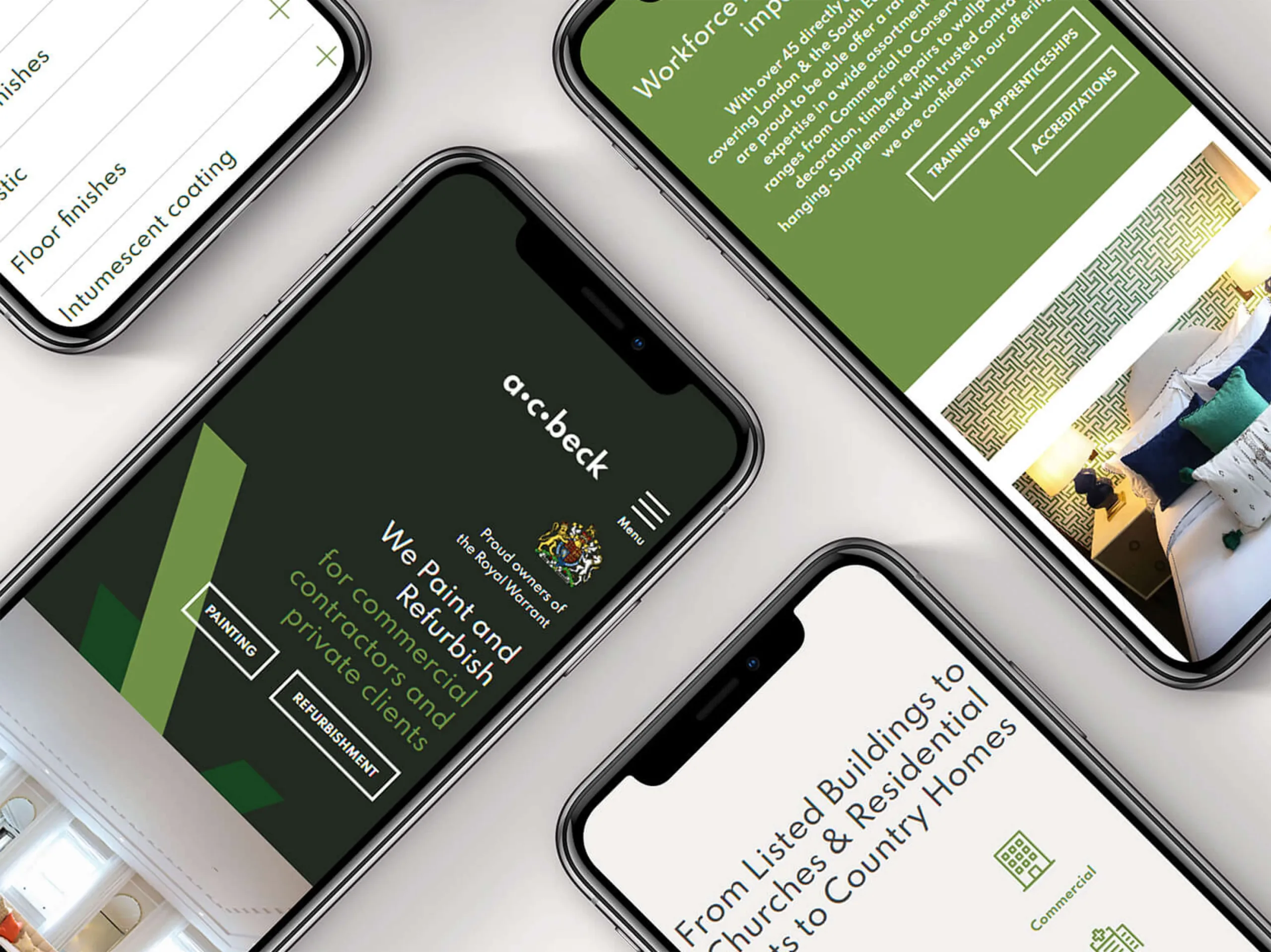 AC Beck mobile responsive design