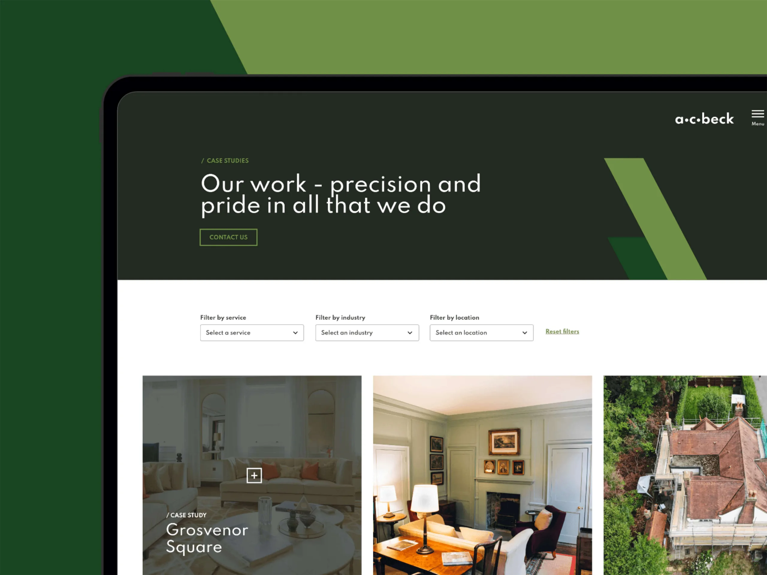 AC Beck case studies archive