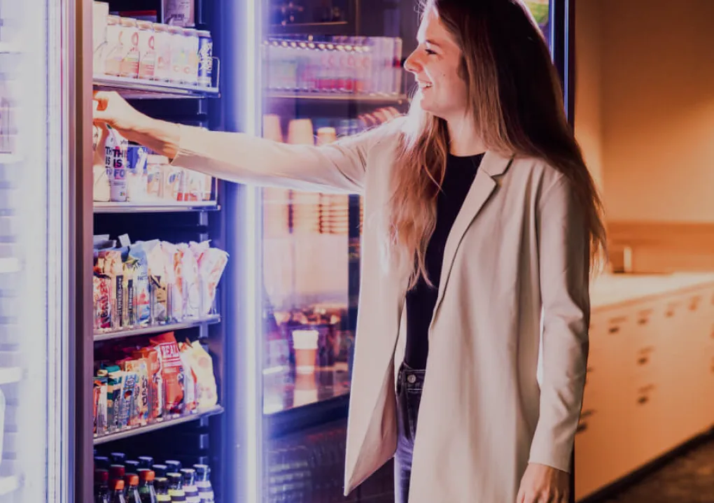 Boost Inc drinks refrigerator